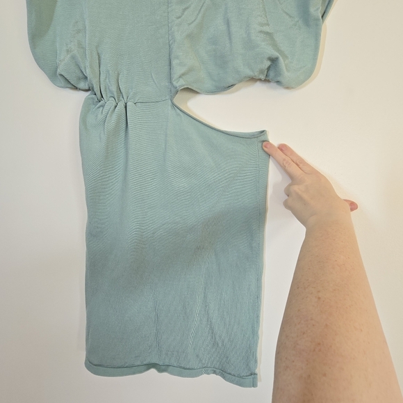 Atoir Balancing Act Dress In Lagoon Blue 4 - Picture 6 of 10